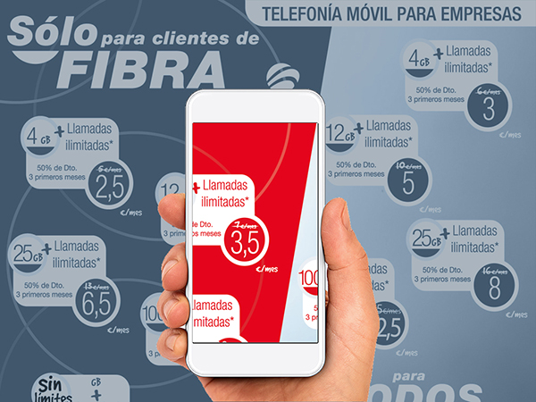 Descarga nuestra promoción para telefonía móvil